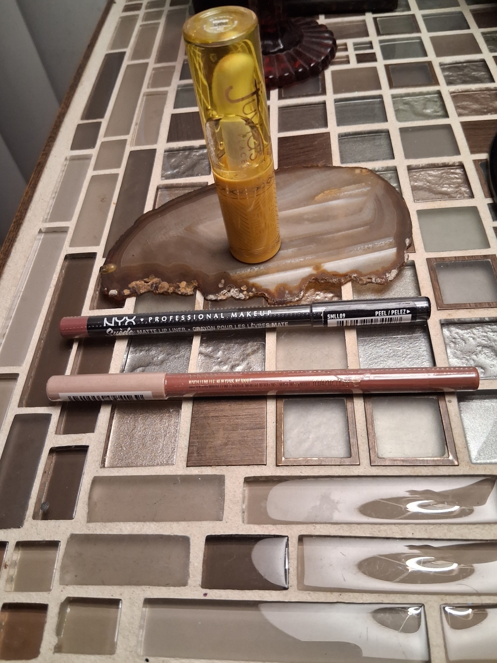 NYX Matte Lip Liner Trio — Brown, Nude, Mauve Tones
